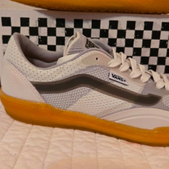 Vans Ave Pro Knit Men 8 White Gum bottom UltimateWaffle 112025 - Picture 3 of 8